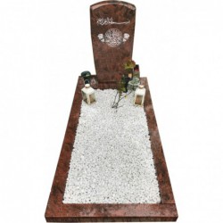 Einzelgräber 515 Modell