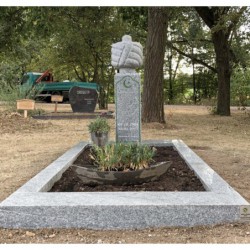 Einzelgräber 522 Modell